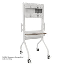 Chief Voyager Manual Height Adjustable AV Cart – White (LSCUW)