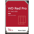 WD Red Pro WD141KFGX 14TB 3.5" NAS Hard Drive - SATA 6Gb/s, 7200rpm, CMR
