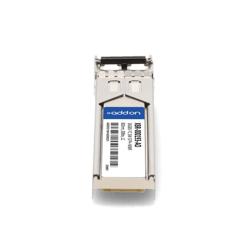 AddOn 8-Pack Brocade® XBR-000193 Compatible TAA 16GBase-SW Fibre Channel SFP+ Transceiver (MMF, 850nm, 300m, LC)