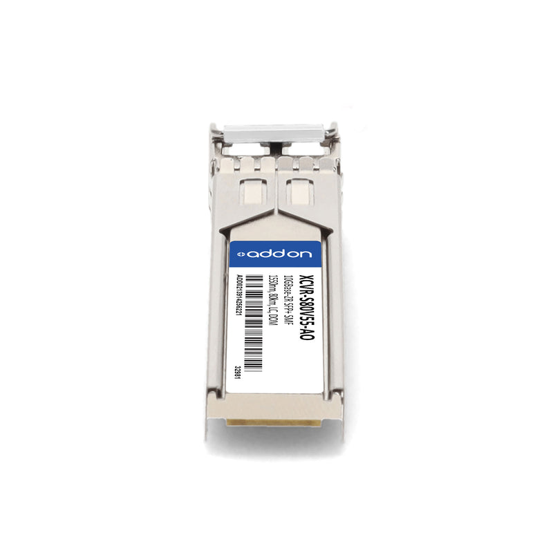 AddOn Ciena® XCVR-S80V55 Compatible TAA 10GBase-ZR SFP+ Transceiver (SMF, 1550nm, 80km, LC, DOM, -40 to 85C)