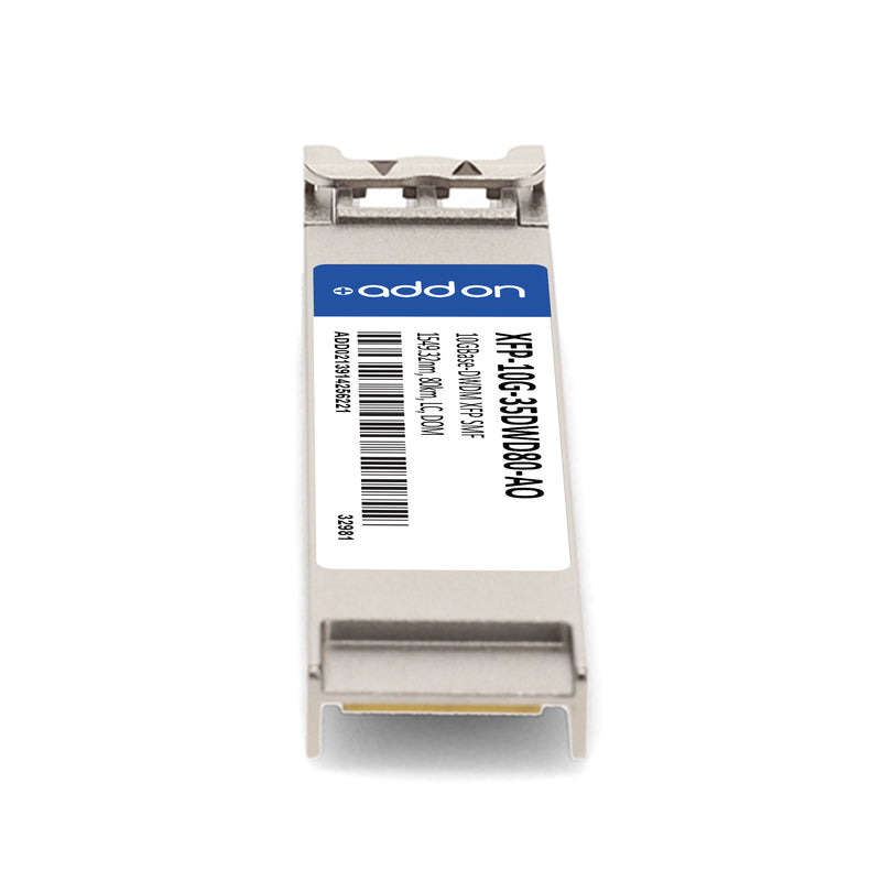 Alcatel-Lucent Nokia Compatible XFP-10G-35DWD80 TAA 10GBase-DWDM XFP Transceiver (80km, 1549.32nm, LC, DOM)
