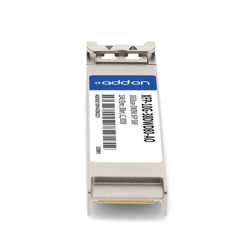 AddOn Alcatel-Lucent Nokia® XFP-10G-38DWD80 Compatible TAA 10GBase-DWDM XFP Transceiver (SMF, 1546.92nm, 80km, LC, DOM)