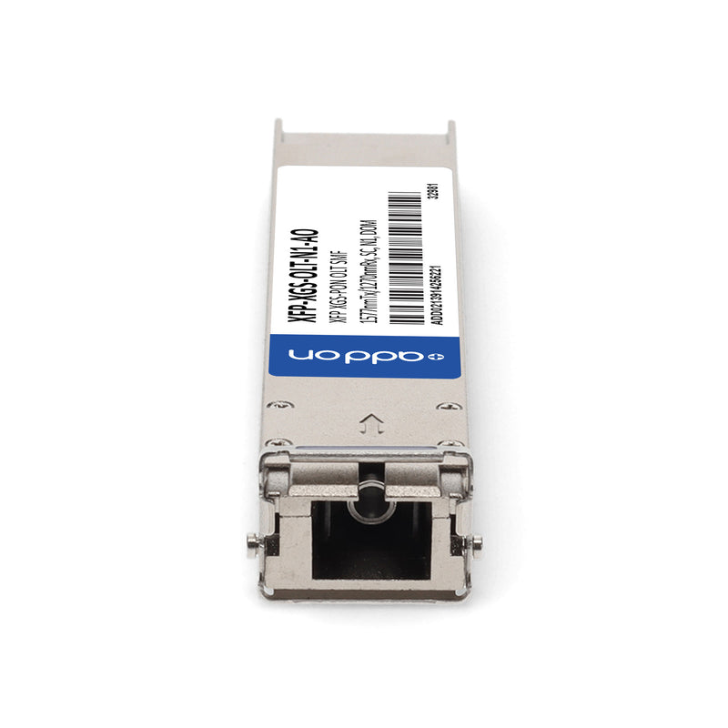 AddOn XFP-XGS-OLT-N1 Compatible TAA 10GBase-N1 XFP OLT Transceiver (SMF, 1577nmTx/1270nmRx, 20km, SC, DOM)