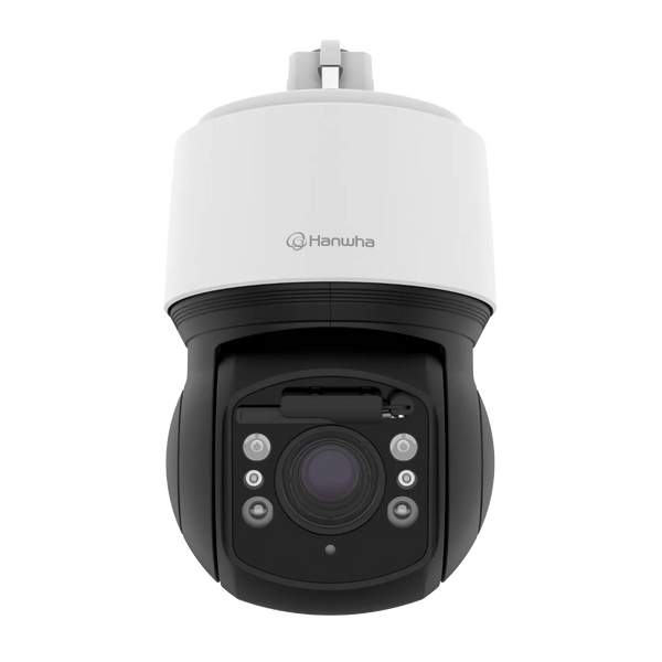 Wisenet XNP-C8303RW 6MP 30x AI IR PTZ PLUS Network Camera with Wiper – White