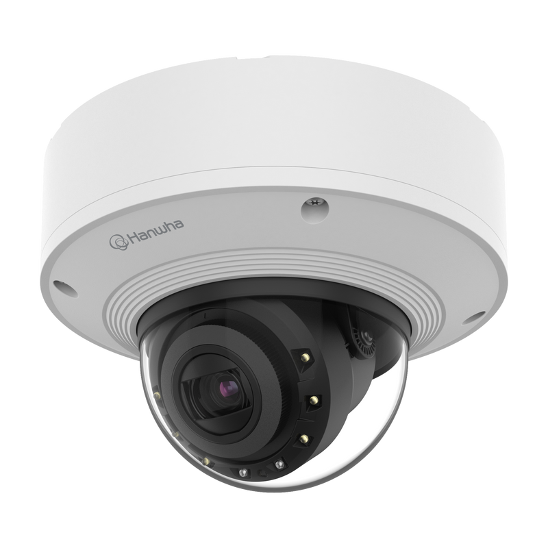 Hanwha Vision XNV-9082R 4K IR Outdoor Vandal Dome Network Camera