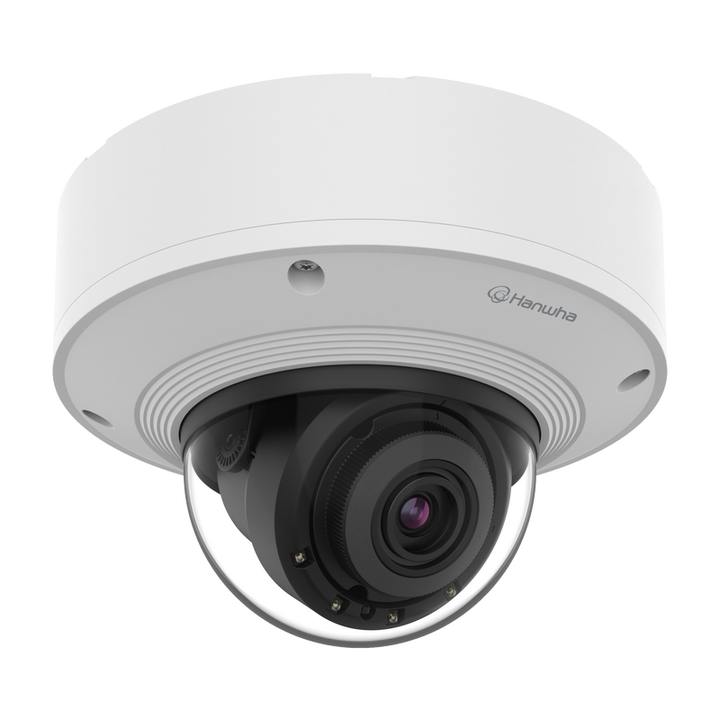 Hanwha Vision XNV-8081R 5MP Outdoor IR Vandal-Resistant Dome Network Camera
