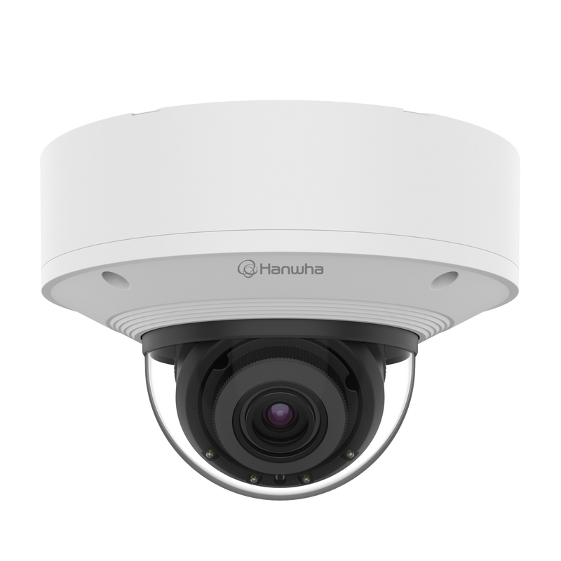Hanwha Vision XNV-8081R 5MP Outdoor IR Vandal-Resistant Dome Network Camera