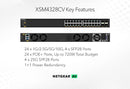 NETGEAR M4300-28G Managed Switch with 10G Uplinks TAA Compliant (XSM4328CV-TAANES)