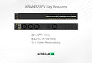 NETGEAR M4300 Series Managed Fiber Switch 28-Port 10G with SFP+ Uplinks (XSM4328FV-100NES)