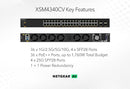 NETGEAR M4300 40-Port 10G Managed Switch (XSM4340CV-100NES)