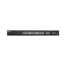 Advantech 24G + 4G Combo Port Layer 2 Managed Ethernet Switch (EKI-7428G-4CA-AE)