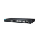 Advantech 24G + 4G Combo Port Layer 2 Managed Ethernet Switch (EKI-7428G-4CA-AE)