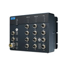 Advantech EN 50155 12-Port Managed Gigabit Ethernet Switch with PoE, IP67 M12 Rugged Housing (EKI-9512G-4GMPX-AE)