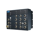 Advantech EN50155 IP67 12-Port Managed Gigabit Ethernet Switch with M12 Connectors (EKI-9512G-4GMW-AE)