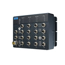 Advantech EN 50155 16-Port Managed Ethernet Switch with PoE and M12 Connectors (EKI-9516E-8GMPX-AE)