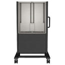 AVTEQ DynamiQ 650 Mobile Cart Bundle with Height-Adjustable Display Mount (AVT-650CART-BUNDLE)