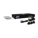 Eaton Tripp Lite B002-DP1AC4-N4 4-Port NIAP PP4.0 Secure DisplayPort KVM Switch with CAC, Audio, and 4K Support