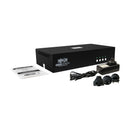 Eaton Tripp Lite B002-DP2AC4-N4 Secure 4-Port Dual-Head DisplayPort KVM Switch, NIAP PP4.0, 4K UHD, Audio, CAC, TAA-Compliant