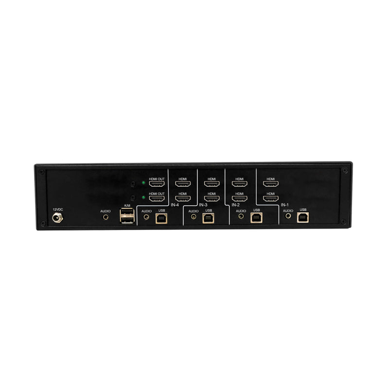 Eaton Tripp Lite B002-H2A4-N4 4-Port Dual Head HDMI Secure KVM Switch, 4K@60Hz, NIAP PP4.0, TAA