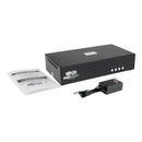 Tripp Lite Secure 4-Port HDMI to DisplayPort Dual-Monitor KVM Switch with CAC, 4K, NIAP PP3.0