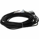 AddOn MSA and TAA Compliant 200GBase-CU QSFP-DD 200G to 8xSFP28 Direct Attach Cable (Passive Twinax, 2m)