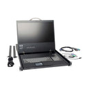 Tripp Lite 1U Rackmount Console with 19" LCD, Keyboard & Touchpad, TAA