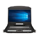 Eaton Tripp Lite 1U Rack-Mount Short-Depth HDMI KVM Console with 18.5" LCD 1080p (B021-SWHD-K)