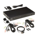 Eaton 8-Port HDMI USB KVM Switch with Audio, 1U Rack-Mount, TAA Compliant