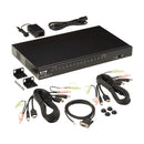 Eaton B024-HU16 16-Port HDMI/USB KVM Switch with Audio, USB Hub & 1080p Support