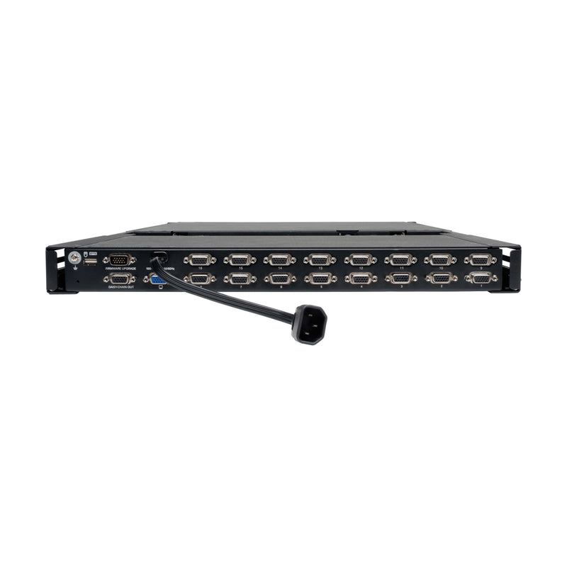 Eaton Tripp Lite B040-016-19 NetController 16-Port 1U Rackmount Console KVM Switch with 19” LCD (TAA Compliant)