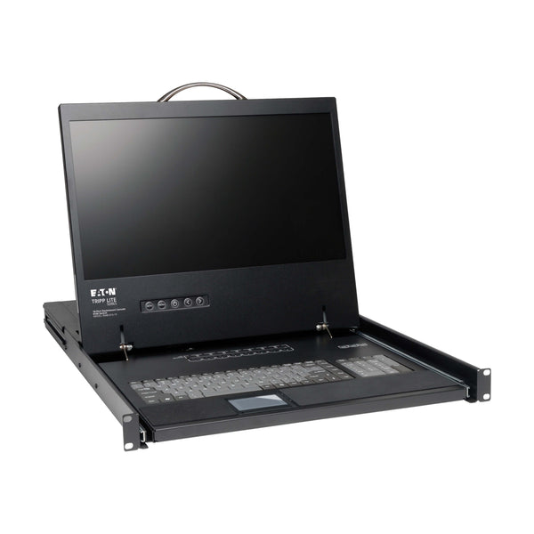 Eaton Tripp Lite B040-016-19 NetController 16-Port 1U Rackmount Console KVM Switch with 19” LCD (TAA Compliant)