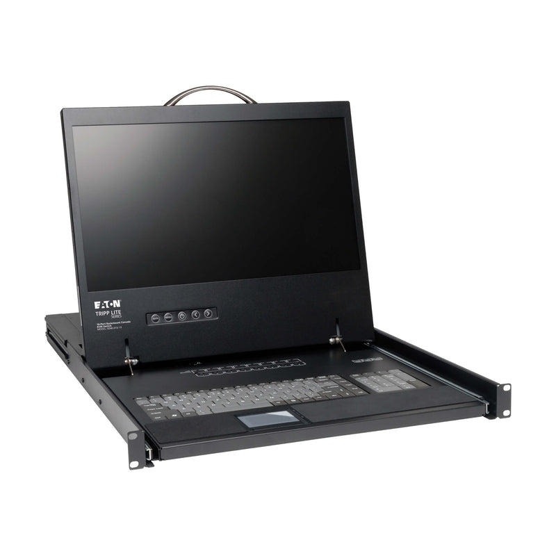 Eaton Tripp Lite B040-016-19 NetController 16-Port 1U Rackmount Console KVM Switch with 19” LCD (TAA Compliant)