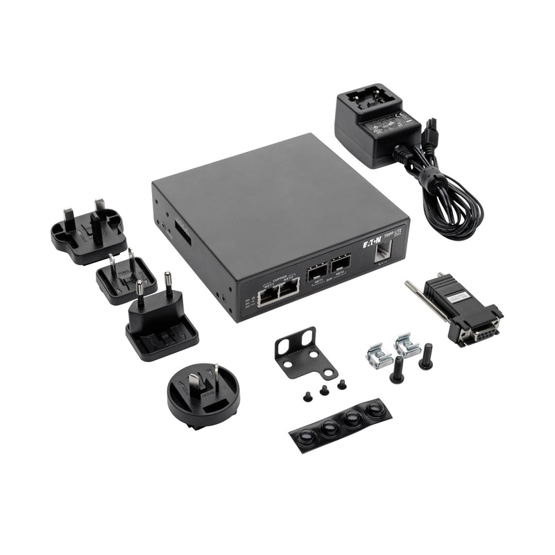 Eaton Tripp Lite B093-008-2E4U-M 8-Port Console Server with Built-In Modem, Dual GbE, Dual SFP, and 4GB Flash