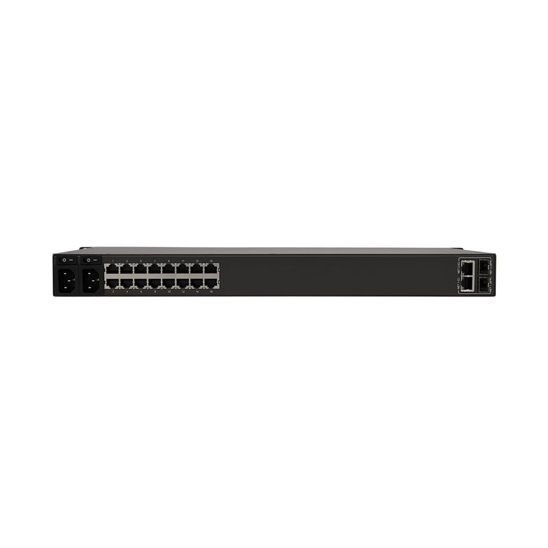 Eaton Tripp Lite B098-016 16-Port Serial Console Server with Dual GbE and USB Ports (TAA-Compliant)