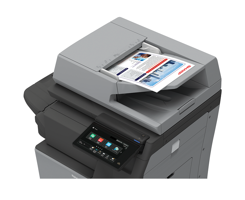 Sharp BPB540WR Monochrome Document System Printer – 40ppm, Advanced Security & Touchscreen