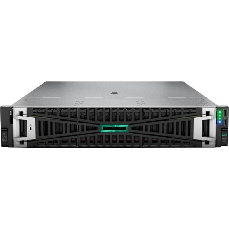 HPE ProLiant DL385 Gen11 1P EPYC 9124 2.7GHz 32GB DDR5 MR408i-o 8SFF 800W 2U Rack Server