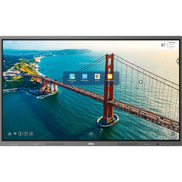 75" Multi-touch Interactive UHD LED 400 nits VIVITK