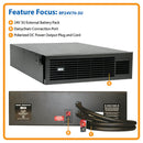Eaton Tripp Lite BP24V70-3U External 24V 3U Rack/Tower Battery Pack for Select UPS Systems
