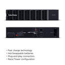 CyberPower Extended Battery Module 2U Rack/Tower for OL750RTHD & OL1KRTHD (BP24VL2U01)