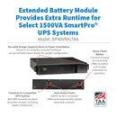 Eaton Tripp Lite Series BP48VRXLTAA 48V Extended Battery Module, 2U Rack/Tower, TAA