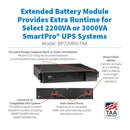 Eaton Tripp Lite BP72VRXLTAA 72V Extended Battery Module, 2U Rack/Tower, TAA