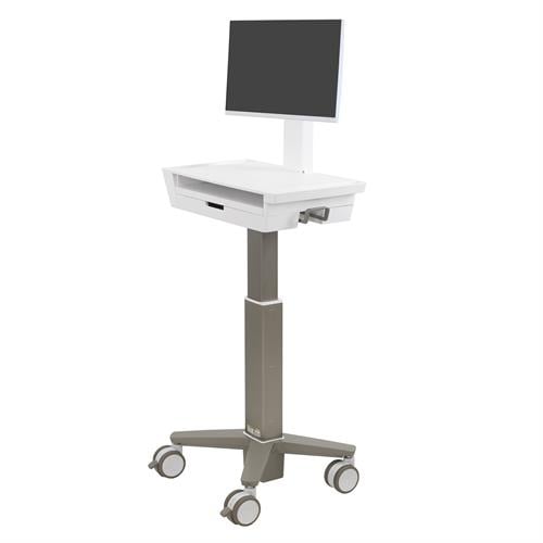 Ergotron C50-3510-0 CareFit Slim 2.0 Light-Duty Medical LCD Cart with 1 Drawer