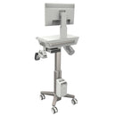 Ergotron C50-3500-0 Light-Duty CareFit Slim 2.0 LCD Medical Cart, No Drawer