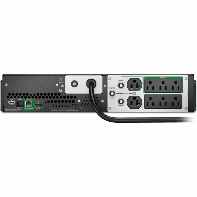 APC Smart-UPS SMTL2200RM2UC, 2200VA, Lithium-ion, 120V, Rackmount 2U, 8 Outlets, SmartConnect, LCD