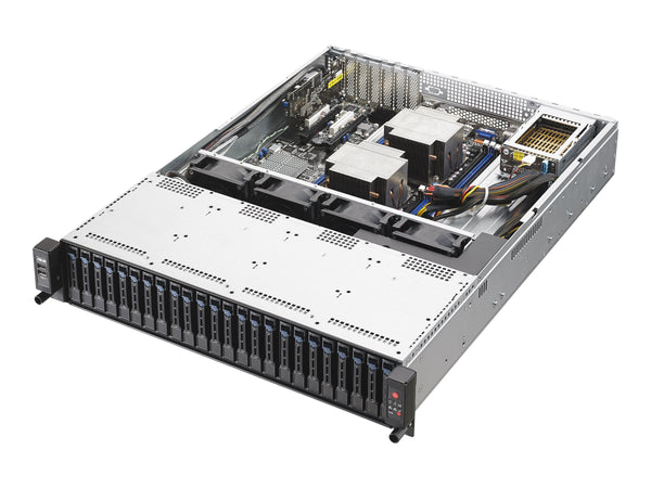 ASUS RS720-E8-RS24-E Rack Server – 2U Dual-Socket Intel C612 Platform, 26-Bay Hot-Swap 2.5", 770W Redundant PSU
