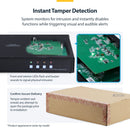 Secure 4-Port Quad-Head DisplayPort/HDMI/DVI KVM Switch with Audio and CAC (CK4-HPD404C)