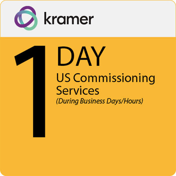 Kramer Commissioning Services - Americas 1 - 1 Day KRAMER
