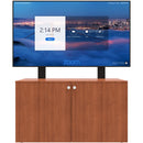 AVTEQ CRED2L Thin 2-Bay AV Credenza with 12RU Sliding Rack