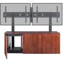 AVTEQ 3-Bay Technology Credenza with Integrated Display Mount — CREDENZA3-L