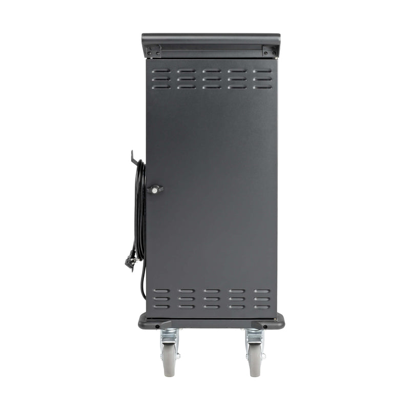 Eaton CSC27AC 27-Device AC Charging Cart – 120V, NEMA 5-15P, Steel, Black